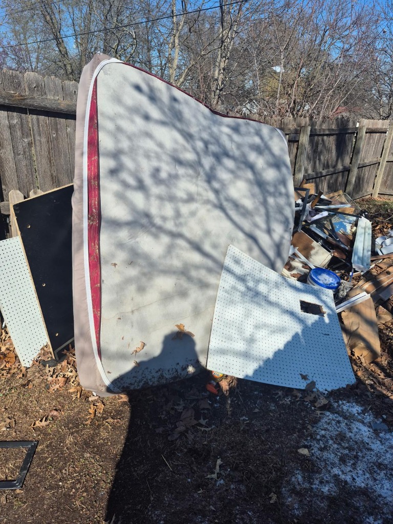 Mattress and debris clearing